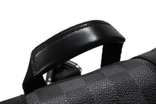 画像をギャラリービューアに読み込む, LOUIS VUITTON ルイヴィトン リュック デイパック クリストファー MM ダミエグラフィット N41379 シルバー金具 美品 中古 4b007896