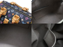 Load image into Gallery viewer, 極美品 LOUIS VUITTON ルイヴィトン スピーディ30 ハンドバッグ M92642 モノグラム マルチカラー ブラック ゴールド金具 村上隆 中古 4b007898