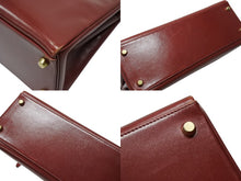 画像をギャラリービューアに読み込む, エルメス ケリー32 内縫い ルージュアッシュ ○Y刻印 カーフスキン ゴールド金具 ハンドバッグ 2WAY 美品 中古 4b007904