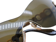 画像をギャラリービューアに読み込む, ESCADA エスカーダ リムレス シールドサングラス E1200 GEU/B3 サイズ67 120 ブラウン 美品 中古 4b007905