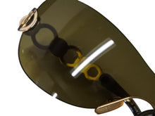 画像をギャラリービューアに読み込む, ESCADA エスカーダ リムレス シールドサングラス E1200 GEU/B3 サイズ67 120 ブラウン 美品 中古 4b007905