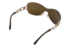 画像をギャラリービューアに読み込む, ESCADA エスカーダ リムレス シールドサングラス E1200 GEU/B3 サイズ67 120 ブラウン 美品 中古 4b007905