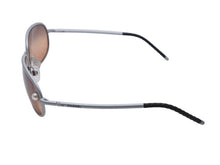 画像をギャラリービューアに読み込む, CHANEL シャネル サングラス アイウェア ココマーク フェイクパール メタル プラスチック シルバー ブラウン 美品 中古 4b007908