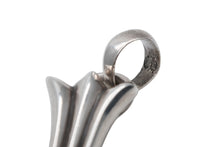 画像をギャラリービューアに読み込む, CHROME HEARTS クロムハーツ ラージクロス ベイル ネックレス 重量約41.3g STERLING刻印 スターリングシルバー 美品 中古 4b008908