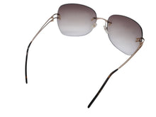 画像をギャラリービューアに読み込む, Givenchy ジバンシー サングラス アイウェア VGV064 サイズ54□16 135 ブラウングラデーション ゴールド 美品 中古 4b007910
