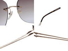 画像をギャラリービューアに読み込む, Givenchy ジバンシー サングラス アイウェア VGV064 サイズ54□16 135 ブラウングラデーション ゴールド 美品 中古 4b007910