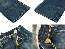 画像をギャラリービューアに読み込む, DSQUARED2 ディースクエアード スタッツ付きヴィンテージデニムパンツ ストレートデニム サイズ42 コットン 美品 中古 4b007915