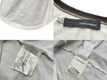 画像をギャラリービューアに読み込む, DSQUARED2 ディースクエアード タンクトップ・ノースリーブ FUCKIN' FREEZING ホワイト コットン サイズS 美品 中古 4b007919