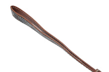 画像をギャラリービューアに読み込む, 極美品 GOYARD ゴヤールストラップ ヘリンボーン柄 フランス製 PVC レザー ブラック ブラウン シルバー金具 中古 4b007931