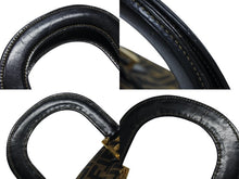 画像をギャラリービューアに読み込む, FENDI フェンディ ハンドバッグ トートバッグ ズッカ柄 キャンバス ブラウン ゴールド金具 美品 中古 4b007935