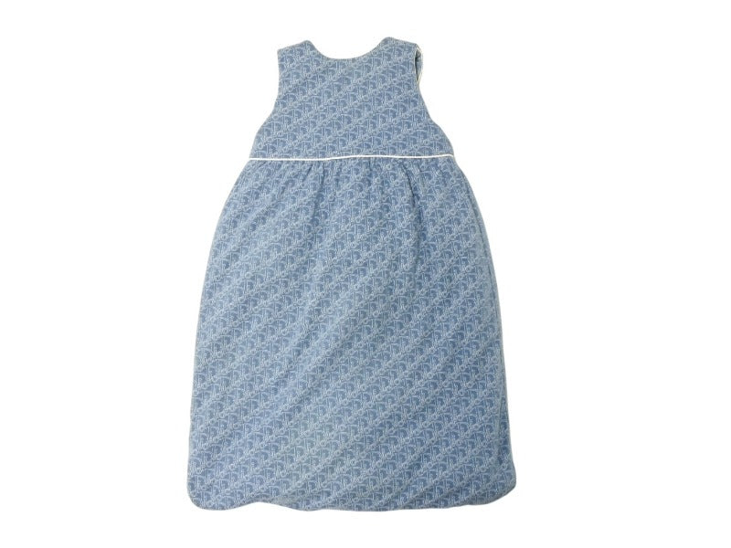 Christian Dior クリスチャンディオール Baby Dior ベイビー用品 baby sleeping back 寝袋 ブルー 美品 中古 4b007956