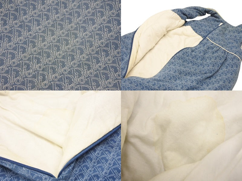 Christian Dior クリスチャンディオール Baby Dior ベイビー用品 baby sleeping back 寝袋 ブルー 美品 中古 4b007956