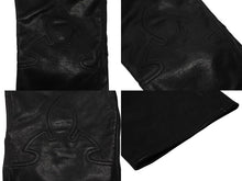 Load image into Gallery viewer, 極美品 CHROME HEARTS クロムハーツ フレアニー カーペンター レザーパンツ ブラック シルバー925 ロゴ サイズ30 中古 4b007958