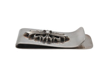 画像をギャラリービューアに読み込む, 極美品 CHROME HEARTS クロムハーツ スモール ラージフローラルクロス マネークリップ 重量93.8g シルバー925 中古 4b007965