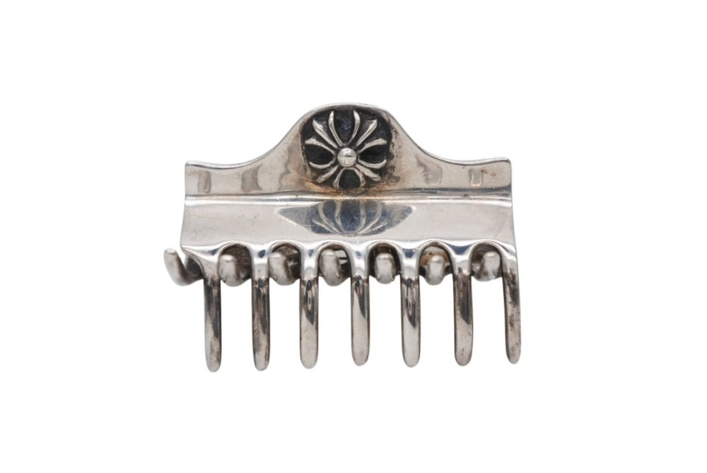 極美品 CHROME HEARTS クロムハーツ バレッタ CHプラス ヘアクリップ ヘアピン 重量20.8g 1997 Sterling刻印 シルバー925 中古 4b007967