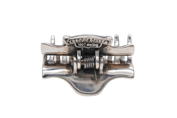 極美品 CHROME HEARTS クロムハーツ バレッタ CHプラス ヘアクリップ ヘアピン 重量20.8g 1997 Sterling刻印 シルバー925 中古 4b007967
