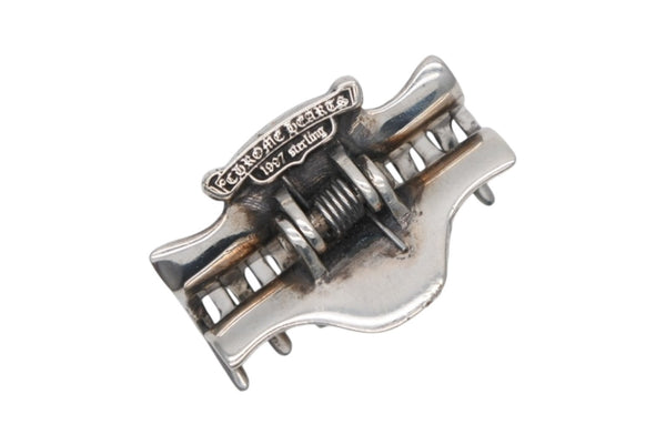 極美品 CHROME HEARTS クロムハーツ バレッタ CHプラス ヘアクリップ ヘアピン 重量20.8g 1997 Sterling刻印 シルバー925 中古 4b007967