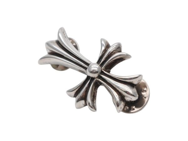 Very Good Condition CHROME HEARTS Tiny Cross Pin Batch 2003 Silver 925 12.4g Used 4b007968