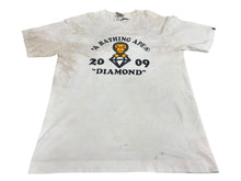 画像をギャラリービューアに読み込む, A BATHING APE アベイシングエイプ 2009 DIAMOND Baby Milo 半袖Tシャツ 後染め タイダイ サイズM 美品 中古 4b007969