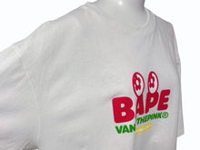 画像をギャラリービューアに読み込む, A BATHING APE BAPE GALLERY x VANDY THE PINK アベイシングエイプ ヴァンディザピンク FW24 Baby Milo Tee Tシャツ ホワイト サイズXL 美品 中古 4b007978