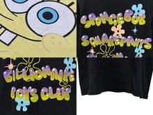 画像をギャラリービューアに読み込む, BILLIONAIRE BOYS CLUB x NICKELODEON ビリオネアボーイズクラブ スポンジボブ Tシャツ ブラック サイズXL 美品 中古 4b007979