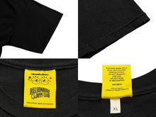 画像をギャラリービューアに読み込む, BILLIONAIRE BOYS CLUB x NICKELODEON ビリオネアボーイズクラブ スポンジボブ Tシャツ ブラック サイズXL 美品 中古 4b007979