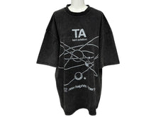 画像をギャラリービューアに読み込む, 新品未使用 TERRI テリー プリントTシャツ 半袖Tシャツ トップス コットン ウォッシュドブラック サイズL 中古 4b007980