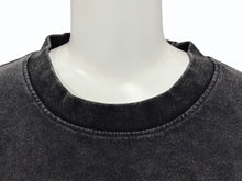 画像をギャラリービューアに読み込む, 新品未使用 TERRI テリー プリントTシャツ 半袖Tシャツ トップス コットン ウォッシュドブラック サイズL 中古 4b007980