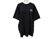 画像をギャラリービューアに読み込む, 新品未使用 REVENGE Valentine Revenge リベンジ バレンタイン 半袖Ｔシャツ コットン ブラック ピンク パープル サイズL 中古 4b007981