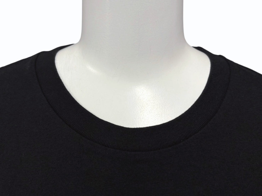 新品同様 PUSSY BUILDS STRONG BONES プッシー ビルド ストロング ボーンズ 半袖Tシャツ コットン ブラック ホワイト サイズM 中古 4b007982