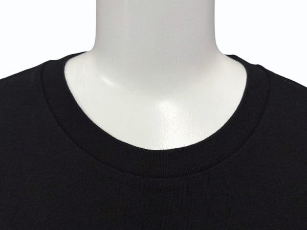 新品同様 PUSSY BUILDS STRONG BONES プッシー ビルド ストロング ボーンズ 半袖Tシャツ コットン ブラック ホワイト サイズM 中古 4b007982
