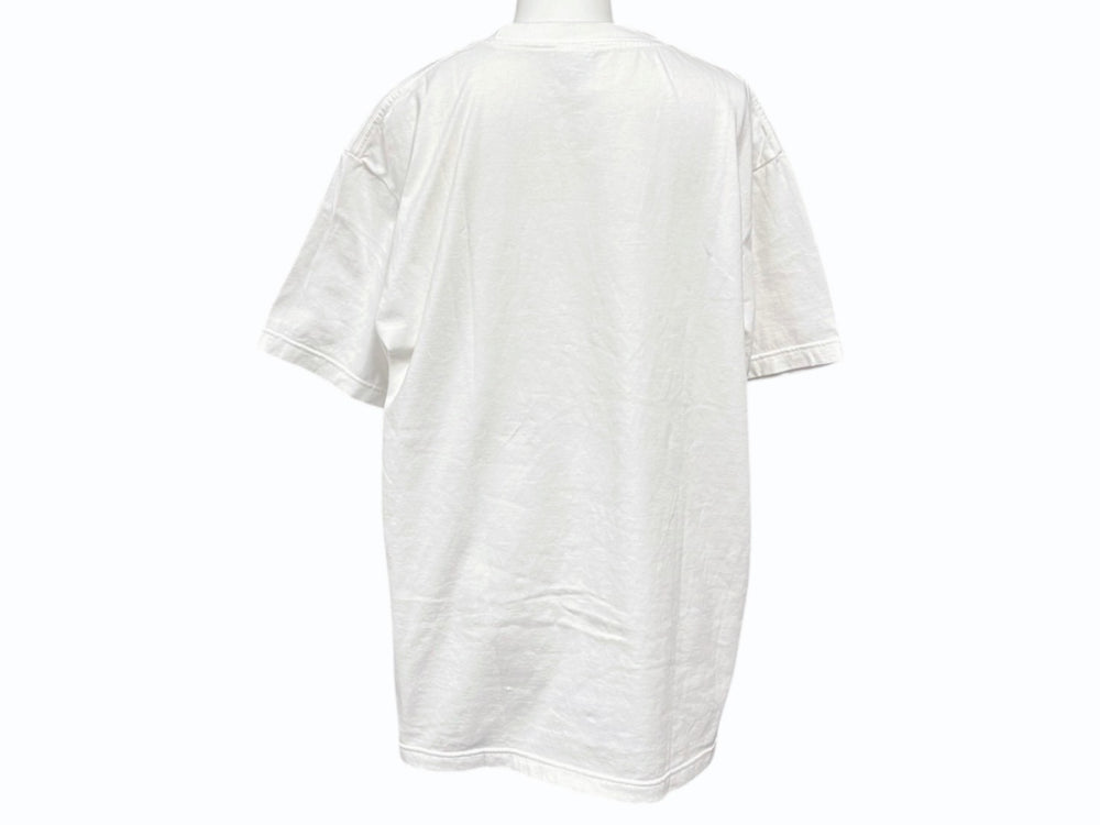 Kanye West カニエウェスト Bully 半袖Tシャツ ホワイト サイズL 美品 中古 4b007983