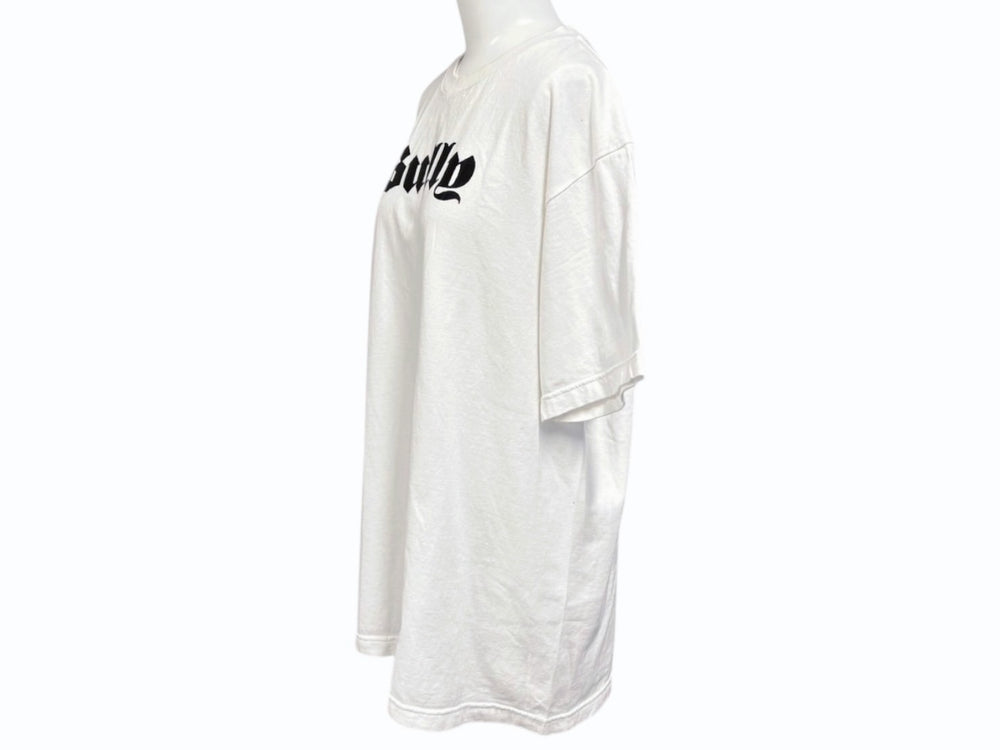 Kanye West カニエウェスト Bully 半袖Tシャツ ホワイト サイズL 美品 中古 4b007983