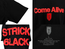 画像をギャラリービューアに読み込む, 極美品 The Edge of Earth™ × 6LACK COME ALIVE TEE ザエッジオブアース 半袖Tシャツ ブラック レッド サイズL 中古 4b007984