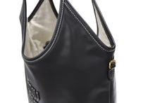 Load image into Gallery viewer, 極美品 MIUMIU ミュウミュウ IVY アイビー トートバッグ 5BG231 ブラック レザー ゴールド金具 中古 4b007995