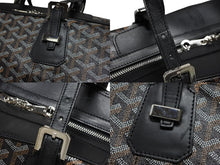 Load image into Gallery viewer, 極美品 GOYARD ゴヤール ボストンバッグ バックボーイング45 ブラック ロゴ 中古 4b008003