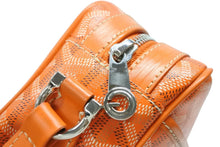 画像をギャラリービューアに読み込む, 極美品 GOYARD ゴヤール カップヴェールPM ショルダーバッグ オレンジ PVC レザー シルバー金具 中古 4b008005