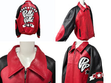 画像をギャラリービューアに読み込む, 新品 未使用品 pellepelle ペレペレ CLASSIC SODA レザー ジャケット レッド ブラック サイズ2XL 中古 4b008041
