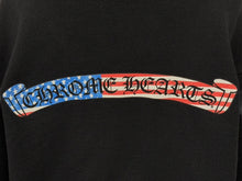 画像をギャラリービューアに読み込む, CHROME HEARTS クロムハーツ × MATTY BOY マッティボーイ PPO America Hoodie 星条旗プルオーバーフーディー サイズL 美品 中古 4b008046