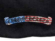 画像をギャラリービューアに読み込む, CHROME HEARTS クロムハーツ × MATTY BOY マッティボーイ PPO America Hoodie 星条旗プルオーバーフーディー サイズL 美品 中古 4b008046