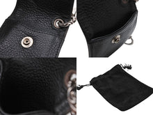 画像をギャラリービューアに読み込む, 極美品 CHROME HEARTS クロムハーツ キーケース キーリング 1クリップ クラシックチェーン レザー シルバー925 中古 4b008048
