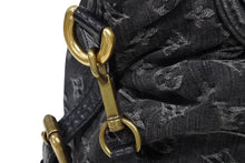 Load image into Gallery viewer, 極美品 LOUIS VUITTON ルイヴィトン LV ネオカヴィ MM ハンドバッグ M95351 モノグラム デニム ブラック 2WAY ゴールド金具 中古 4b008050
