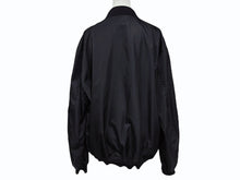 画像をギャラリービューアに読み込む, PRADA プラダ 22AW Re-Nylon PLATE LOGO BOMBER JACKET 三角プレートロゴ ナイロンボンバージャケット SGH038 R121 ブラック サイズ52 美品 中古 4b008055