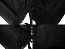 画像をギャラリービューアに読み込む, PRADA プラダ リュック バックパック 2VZ066 トライアングルロゴ ナイロン ブラック シルバー金具 良品 中古 4b008056