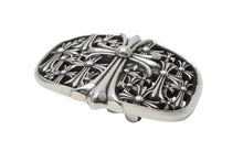画像をギャラリービューアに読み込む, 極美品 CHROME HEARTS クロムハーツ BUCKL CEMETERY 1.5 セメタリークロスバックル 重量約283.8g 2003/.925刻印 シルバー925 中古 4b008060