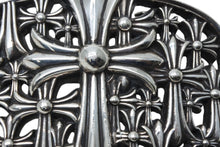画像をギャラリービューアに読み込む, 極美品 CHROME HEARTS クロムハーツ BUCKL CEMETERY 1.5 セメタリークロスバックル 重量約283.8g 2003/.925刻印 シルバー925 中古 4b008060