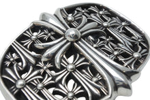 画像をギャラリービューアに読み込む, 極美品 CHROME HEARTS クロムハーツ BUCKL CEMETERY 1.5 セメタリークロスバックル 重量約283.8g 2003/.925刻印 シルバー925 中古 4b008060