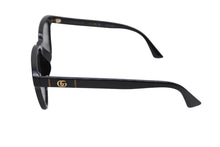 画像をギャラリービューアに読み込む, GUCCI グッチ サングラス アイウェア GG GG 0637SK サイズ56□18 150 スクエア ブラウン イタリア製 ロゴ金具 美品 中古 4b008063