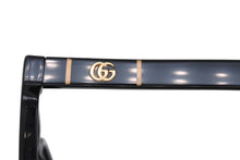 画像をギャラリービューアに読み込む, GUCCI グッチ サングラス アイウェア GG GG 0637SK サイズ56□18 150 スクエア ブラウン イタリア製 ロゴ金具 美品 中古 4b008063
