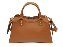 画像をギャラリービューアに読み込む, 極美品 BALENCIAGA バレンシアガ ネオクラシックシティ 2WAYバッグ 678629 ブラウン レザー ゴールド金具 中古 4b008070